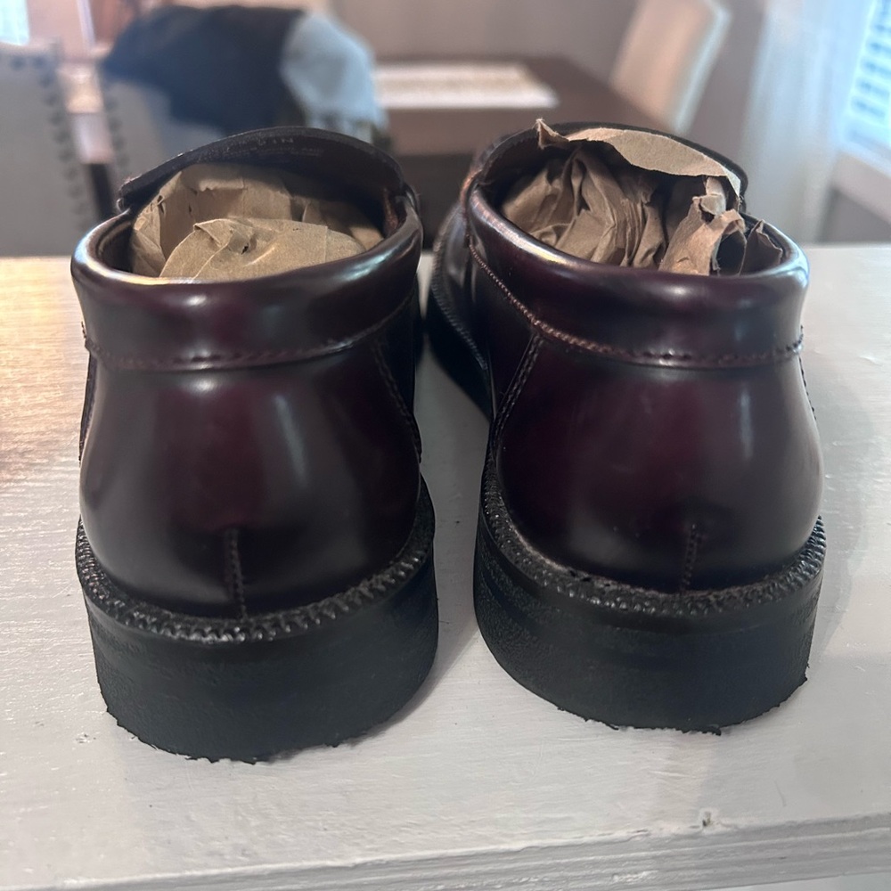 Bass Kids Burgundy Dress Shoes